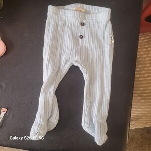 Rabbit + Bear Ribbed Pants 0-3m